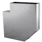 Akcesoria kominkowe - Kolano prostokątne KL150x50/90-OC - miniaturka - grafika 1