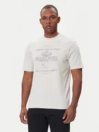 Koszulki męskie - Napapijri T-Shirt S-Bald NP0A88SF Beżowy Regular Fit - miniaturka - grafika 1