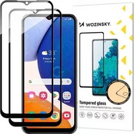 Szkła hartowane na telefon - Wozinsky Wozinsky Full Glue Tempered Glass szkło hartowane Samsung Galaxy A14 5G 9H na cały ekran z czarną ramką - miniaturka - grafika 1