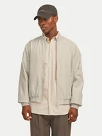 Kurtki męskie - Jack & Jones Kurtka bomber Echarge 12268608 Beżowy Regular Fit - miniaturka - grafika 1