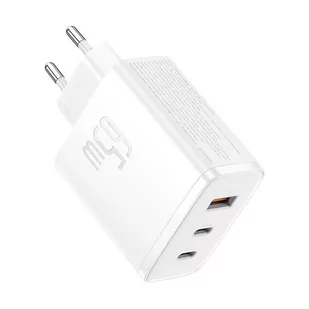 Ładowarka sieciowa Baseus OS-Cube Pro 2xUSB-C + USB, 65W (biała) - Ładowarki do telefonów Ładowarka sieciowa Baseus OS-Cube Pro 2xUSB-C + USB, 65W (biała) - Ładowarki do telefonów - miniaturka - grafika 3