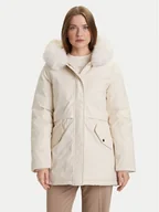 Kurtki damskie - Rinascimento Kurtka zimowa CFC0122158003 Écru Regular Fit - miniaturka - grafika 1