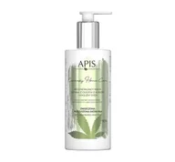 Kremy i maski do rąk - Apis Cannabis Home Care Regenerujący krem do rąk z olejem z konopi i masłem shea 300ml - miniaturka - grafika 1