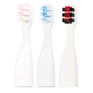 Vitammy SMILE zestaw I Końcówki do szczoteczki miś polarny czarny kot pies) 3 szt TOW016935 - Końcówki do szczoteczek elektrycznych - miniaturka - grafika 1
