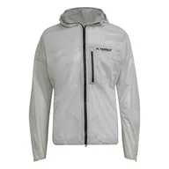 Kurtki męskie - adidas Agr Rain J kurtka męska, biały (nondye), XL - miniaturka - grafika 1