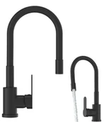 Baterie kuchenne - Bateria kuchenna elastyczna Grado czarna - miniaturka - grafika 1