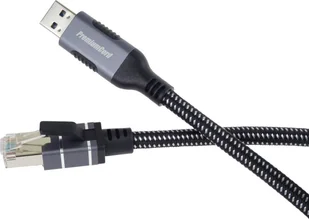 Kabel USB PremiumCord PremiumCord Ethernetový kabel USB3.2 na LAN RJ45 10/100/1000, 2m - Kable USB - miniaturka - grafika 1