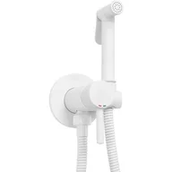 Baterie podtynkowe - Rea Bateria Bidetowa Lungo  Loop White - miniaturka - grafika 1