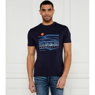 Koszulki męskie - Napapijri T-shirt S-BUTI SS 941 Regular Fit - miniaturka - grafika 1