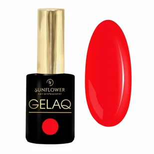 Gelaq, Nr 103 Lakier Hybrydowy UV - Strażacka Czerwień - Lakiery hybrydowe - miniaturka - grafika 1