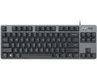 Klawiatury - Logitech K835 TKL Mechanical Keyboard klawiatura Biuro USB Niemiecki Grafitowy, Szary  920-010007 - miniaturka - grafika 1