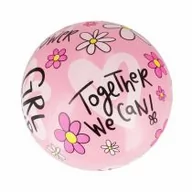 Piłki dla dzieci - Piłka PVC 230MM - Girl Artyk - miniaturka - grafika 1