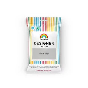 Beckers Tester farby DESIGNER COLOUR Light grey - Farby wewnętrzne - miniaturka - grafika 1