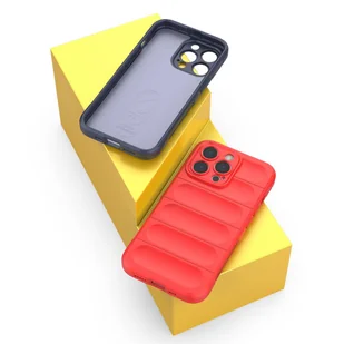 Magic Shield Case etui do iPhone 13 Pro elastyczny pancerny pokrowiec ciemnoniebieski - Etui i futerały do telefonów - miniaturka - grafika 19
