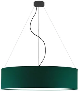 Lampa wisząca do jadalni PORTO fi - 80 cm - kolor zieleń butelkowa - Lampy sufitowe - miniaturka - grafika 1