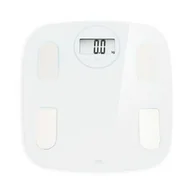 Wagi łazienkowe - Waga Łazienkowa Z Analizą Masy Ciała Ade Nova, Do 180 Kg, 31 X 30 Cm, Biała - miniaturka - grafika 1