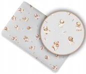 Prześcieradła dla dzieci - PRZEŚCIERADŁO BAWEŁNIANE DO DOSTAWKI 90x50 WZORY! - miniaturka - grafika 1