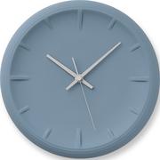 Zegary - Zegar ścienny Lemnos Relief niebieski - miniaturka - grafika 1