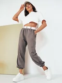 Spodnie damskie - Spodnie damskie MINAM szare Dstreet UY2014-S - miniaturka - grafika 1