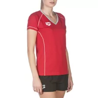 Odzież sportowa dziecięca - W Tl S/S Tee M Red - miniaturka - grafika 1