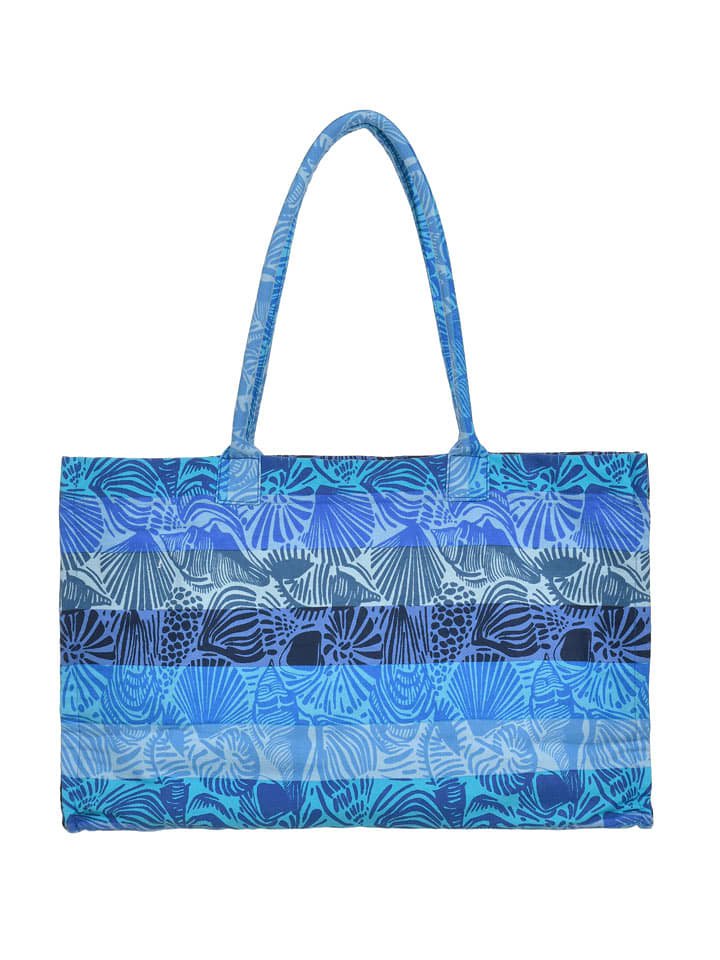 BLE Shopper bag w kolorze niebieskim - 58 x 32 cm