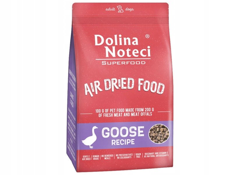 DOLINA NOTECI Superfood Danie z gęsi - karma suszona dla psa 5kg