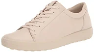 Sneakersy damskie - ECCO soft 7 sneakersy low, Limestone, 39 eu - miniaturka - grafika 1