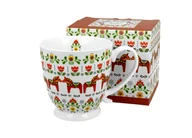 Kubki - Duo Gift Kubek na stopce jumbo 480 ml wzór SKANDYNAWSKI DUG_3413 - miniaturka - grafika 1