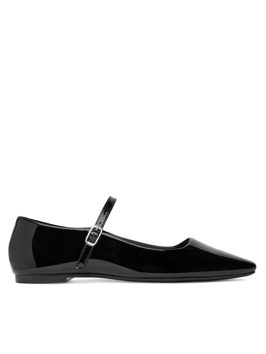 Gino Rossi Baleriny Damskie Czarny EMMY-V12