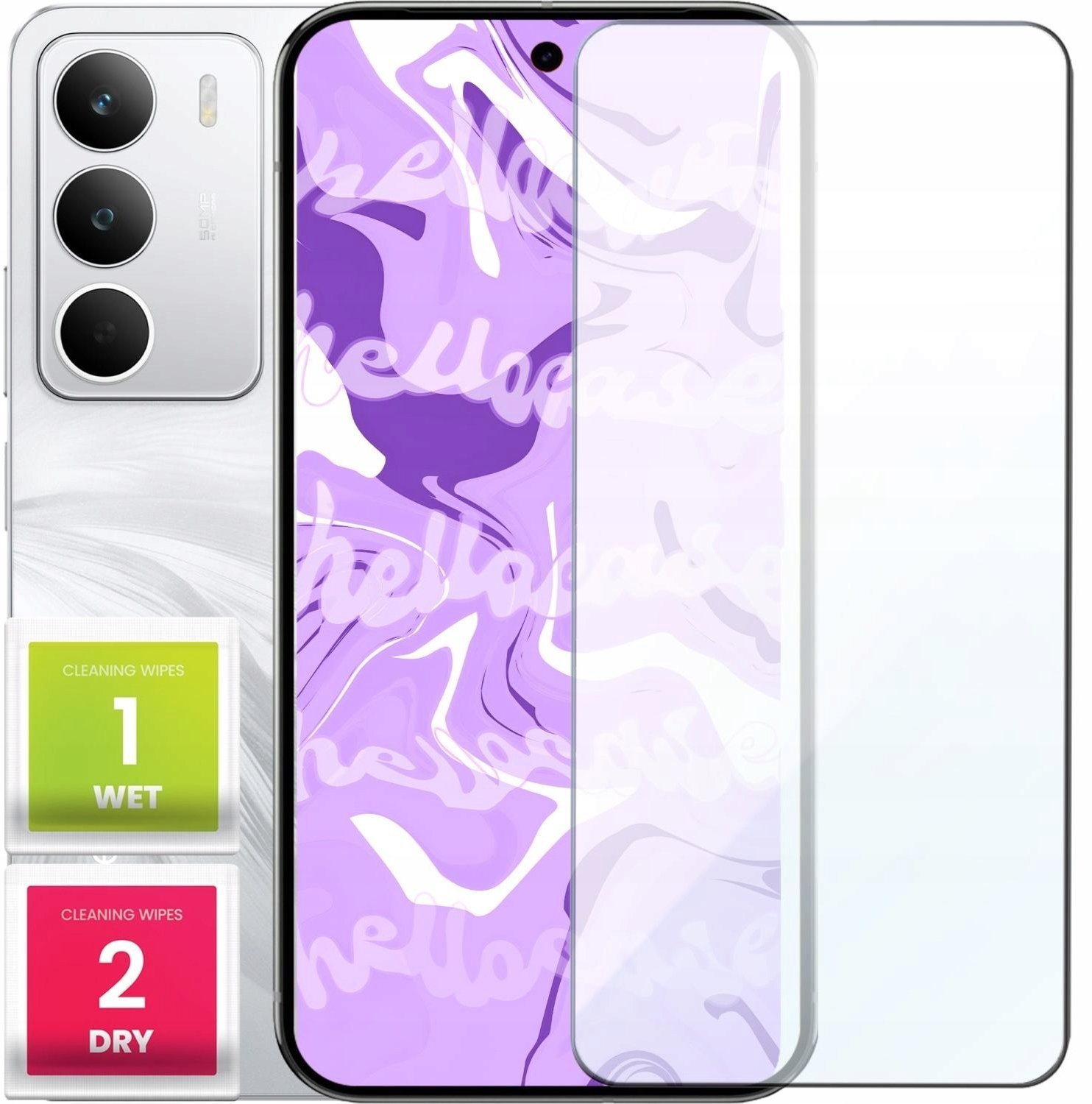 Szkło Hartowane Do Realme C71 Płaskie, 2.5D, Szybka, 9H, Ochronne