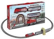 Pociągi dla dzieci - Kolejka na baterie ze światłem i dźwiękiem EDUKAMP - miniaturka - grafika 1