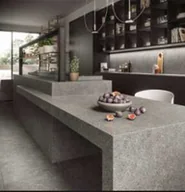 Inne materiały budowlane - Spiek kwarcowy Atlas Plan Natura-Body Tech Dolmen Pro Grigio 324x162x1,2cm - miniaturka - grafika 1