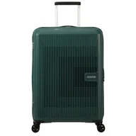Walizki - Walizka średnia poszerzana American Tourister AeroStep - dark forest - miniaturka - grafika 1