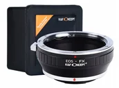 Paski, szelki, uprzęże foto - Adapter CANON EOS EF na FX Fuji X-Pro1 X-E1 X-T1 - miniaturka - grafika 1