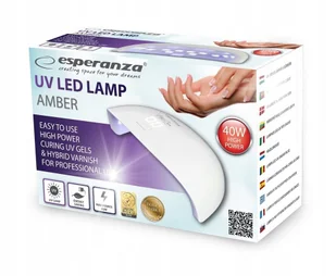 LAMPA UV LED DO PAZNOKCI LAKIERU HYBRYDY ŻELE 40W - Lampy UV do paznokci - miniaturka - grafika 1