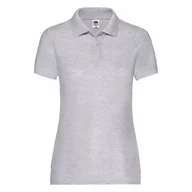 Koszulki i topy damskie - Koszulka Damska 65/35 Polo Heather Grey r. L - miniaturka - grafika 1