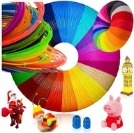 Długopisy - Filament Do Długopisu 3d 100m Pla Wkład Długopisów Drukarki 3d 20 Kolorów - miniaturka - grafika 1