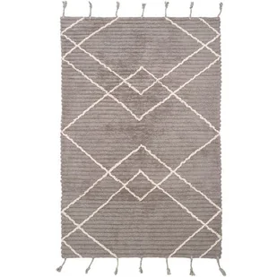 Dywan boho szary Lassa Stone Grey 100x150 - Dywany dla dzieci - miniaturka - grafika 1