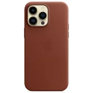 Etui i futerały do telefonów - Etui Apple MPPQ3FE/A iPhone 14 Pro Max 6.7" MagSafe umbra/umber Leather Case - miniaturka - grafika 1