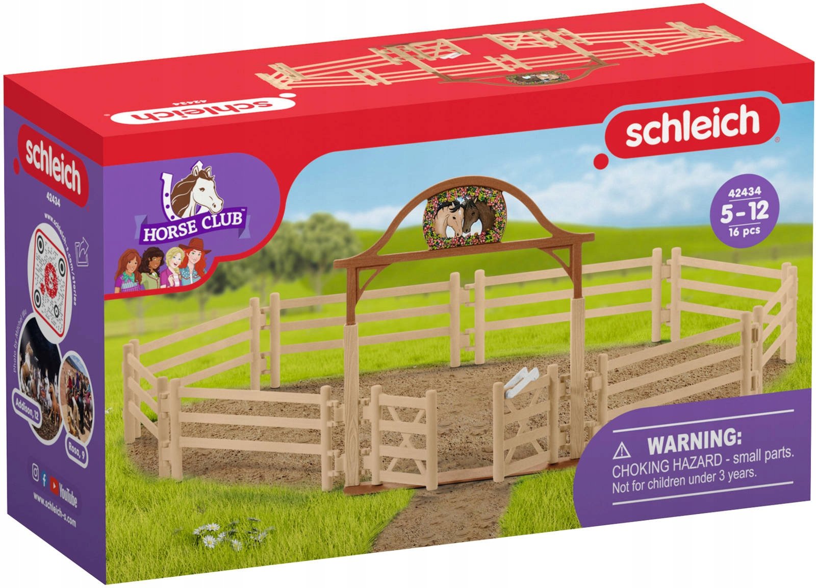 Schleich HC Pferdekoppel mit Eingangstor