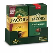 Kawa - Zestaw kawa mielona Jacobs Gold i Jacobs Kronung 2x 500g ( 1 kg ) - miniaturka - grafika 1