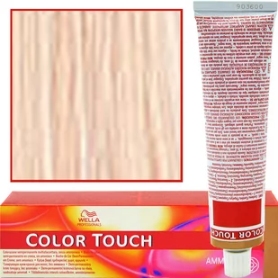 Wella Color Touch Hair Colour Platinum Blonde Violet 10/6 60 ML 4015600045012 - Farby do włosów i szampony koloryzujące - miniaturka - grafika 1