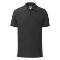 Koszulki męskie - Koszulka Męska Iconic Polo 6304400 1 Bawełna czesana 170g/180g 0 Czarny r. - miniaturka - grafika 1
