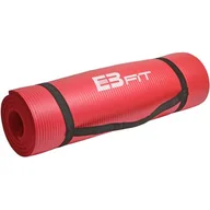 Maty do ćwiczeń - EB FIT Mata Fitness Nbr 180X60X1CM Czerwona + Torba Eb Fi - miniaturka - grafika 1
