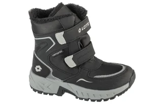 Lotto Alstyne Tex K 2600490K-1116, dla chłopca, buty zimowe, Czarne - Moda i Uroda OUTLET - miniaturka - grafika 1