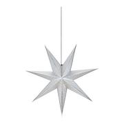 Ozdoby bożonarodzeniowe - Stojąca gwiazda Embla, Ø 45 cm, jedwab, brązowa - miniaturka - grafika 1