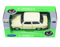 Samochody i pojazdy dla dzieci - WELLY 1:39 Trabant 601 -kremowy - miniaturka - grafika 1