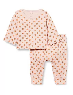 Petit Bateau Dziewczynka A0837 2-częściowy zestaw, różowy sól morska/wielokolorowy, 1 miesiąc, różowy (Saline) / wielokolorowy, 0 Miesiące - Bluzki dla niemowląt - miniaturka - grafika 1