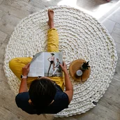 Dywany - DYWAN okrągły 100% wełna - miniaturka - grafika 1