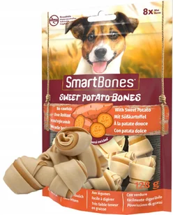 Smartbones SmartBones Sweet Potato Bones Mini 8szt. - przysmaki dla małych psów, z batatami i kurczakiem SMB-027408 - Przysmaki dla psów - miniaturka - grafika 5